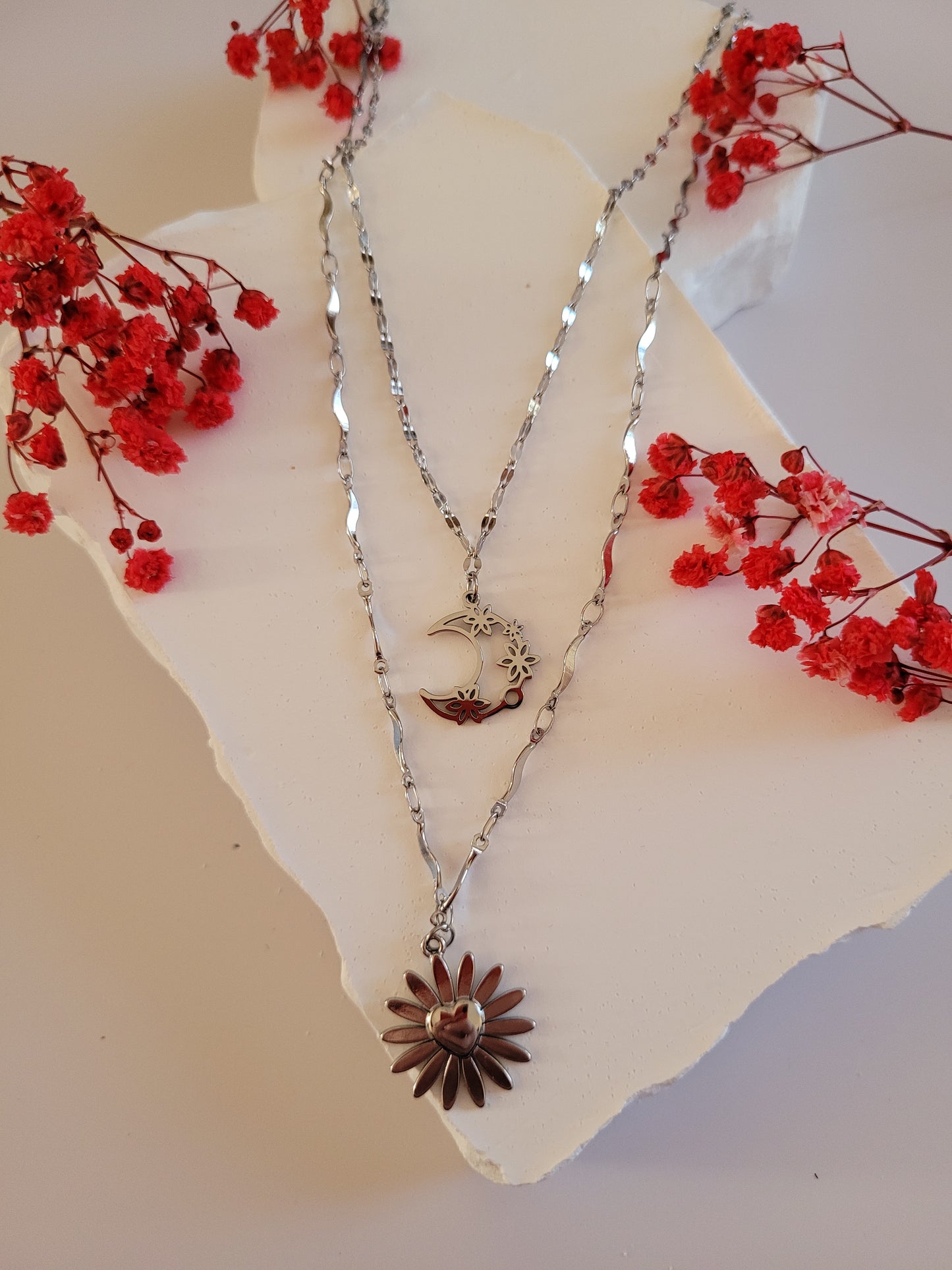 Collier Céleste - Création Créatif'Tag