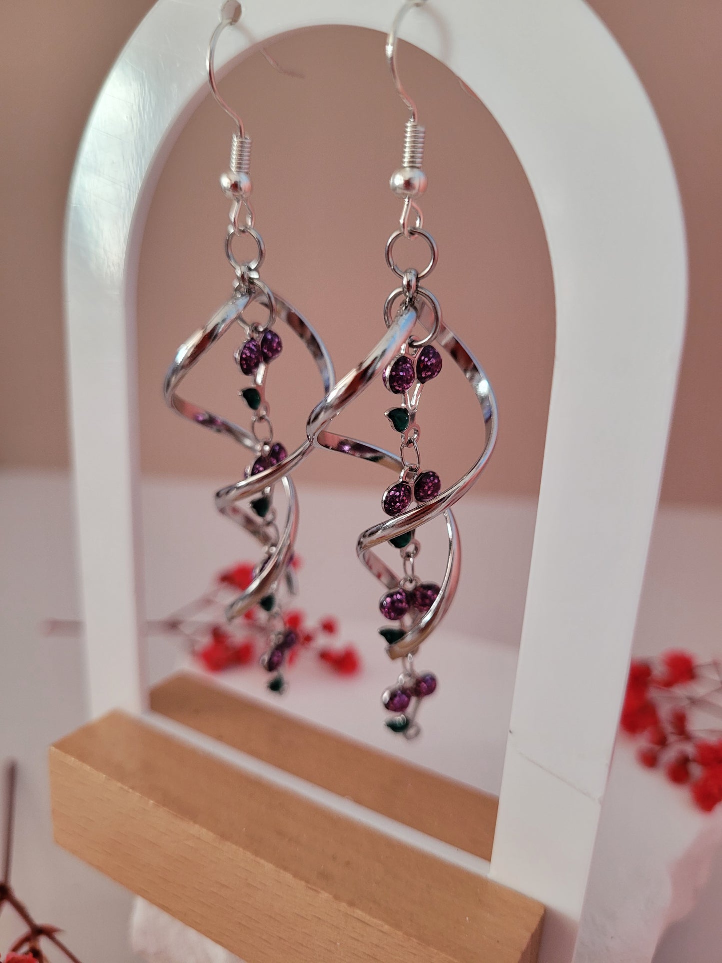 Boucles Francesca - Création Créatif'Tag