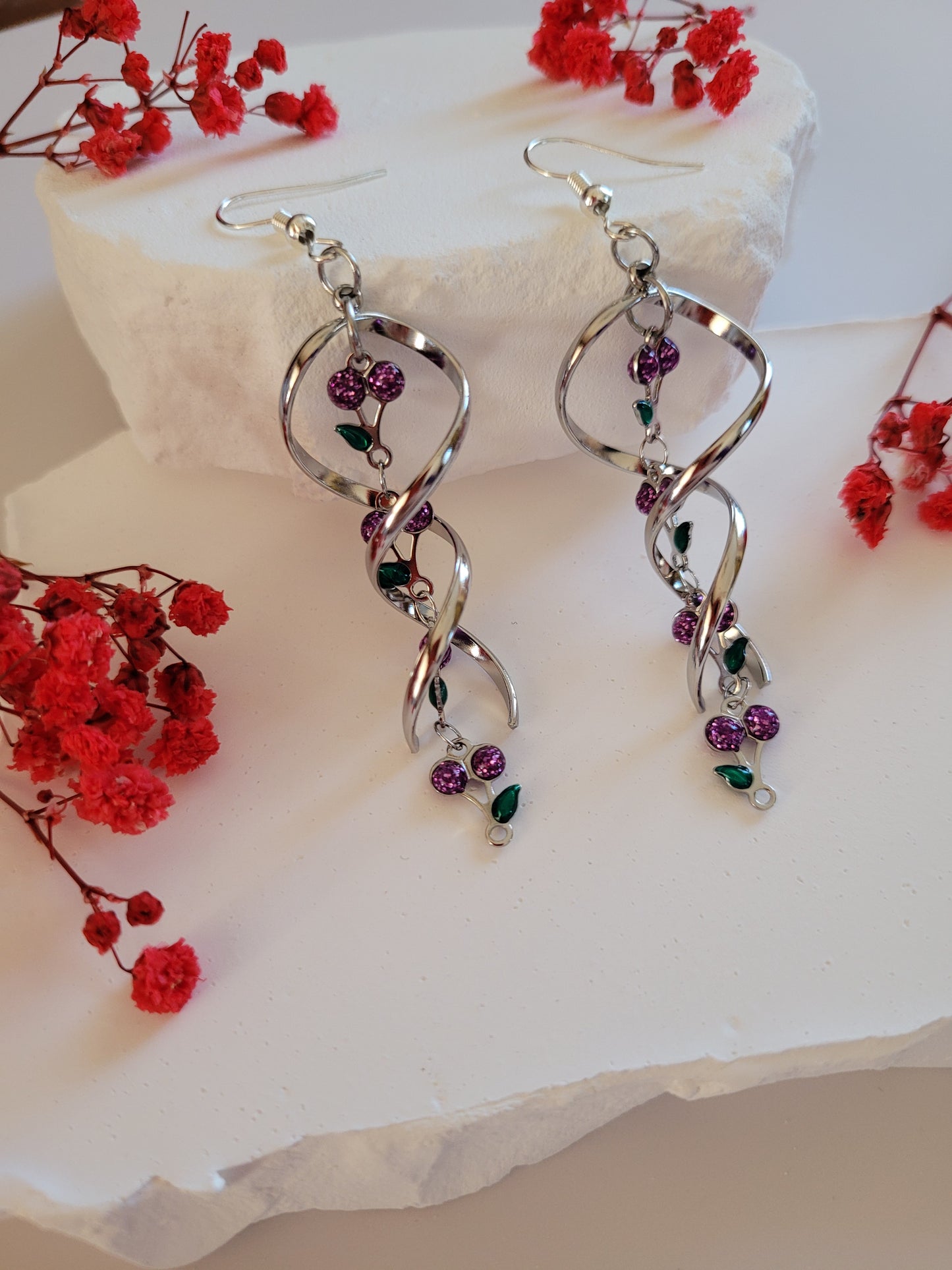 Boucles Francesca - Création Créatif'Tag