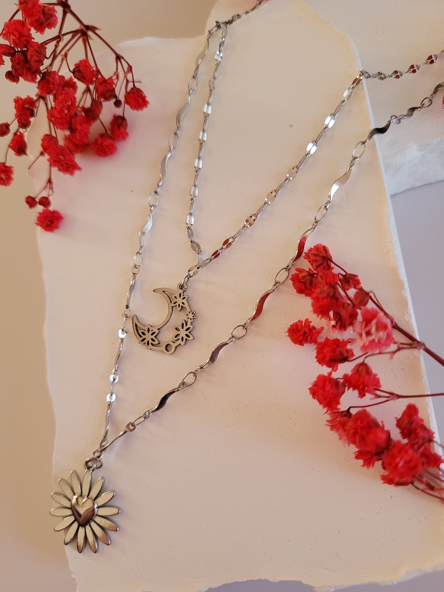 Collier Céleste - Création Créatif'Tag