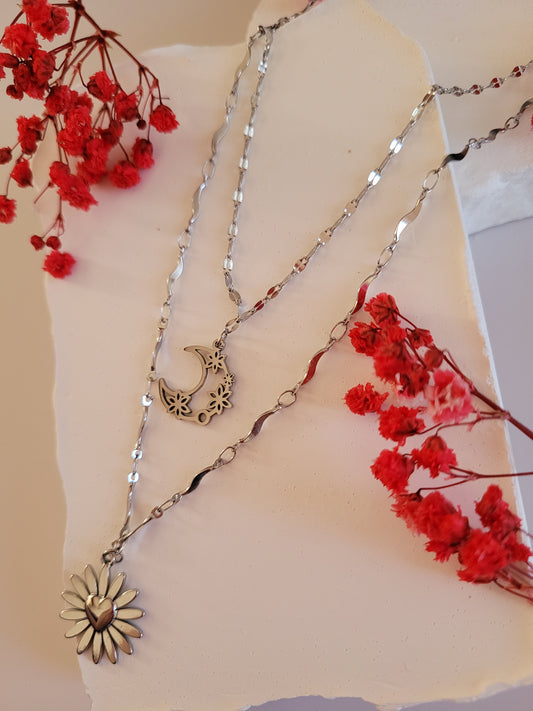 Collier Céleste - Création Créatif'Tag