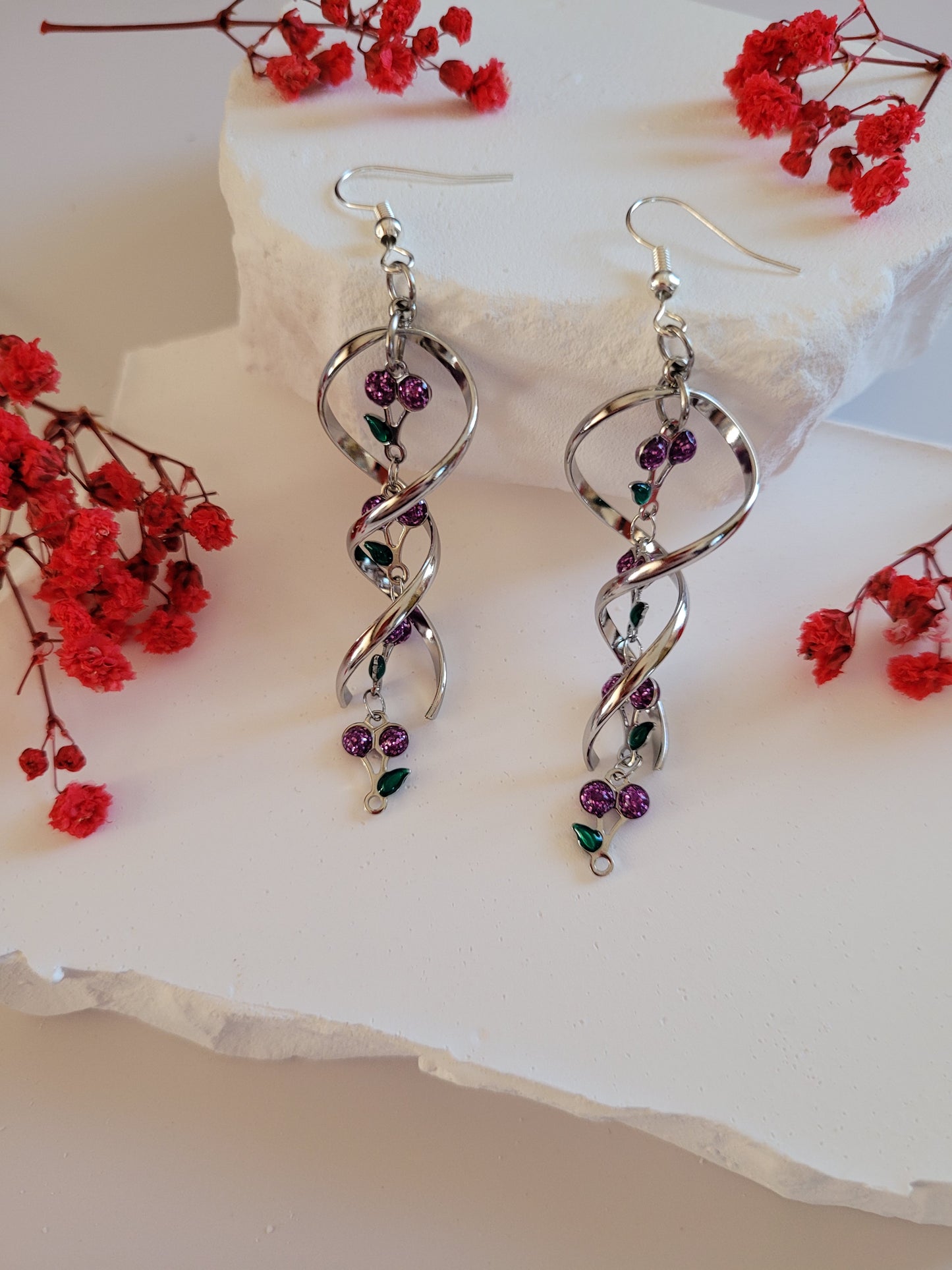 Boucles Francesca - Création Créatif'Tag